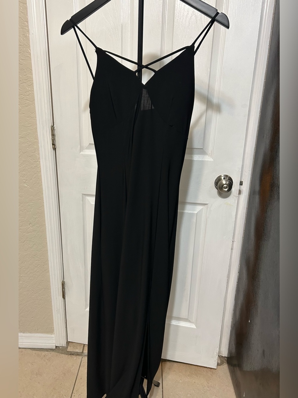 NWT Wild Daisy black maxi dress size small